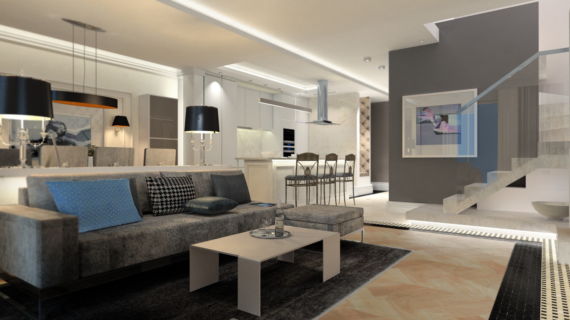 Nowoczesny apartament Wilanów